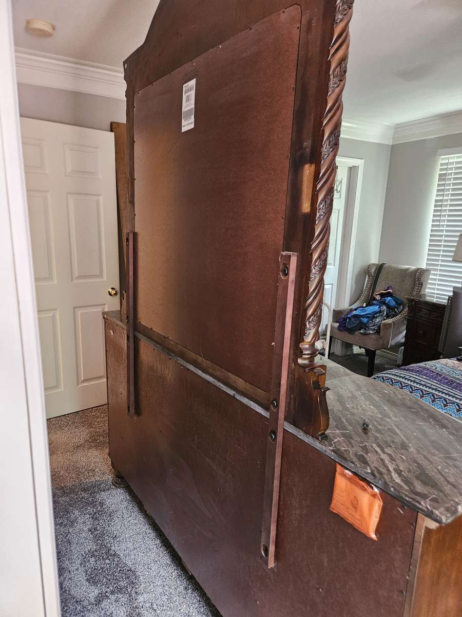 Northshore Marble Top 7pc King Bedroom Set by Ashley Furnitu