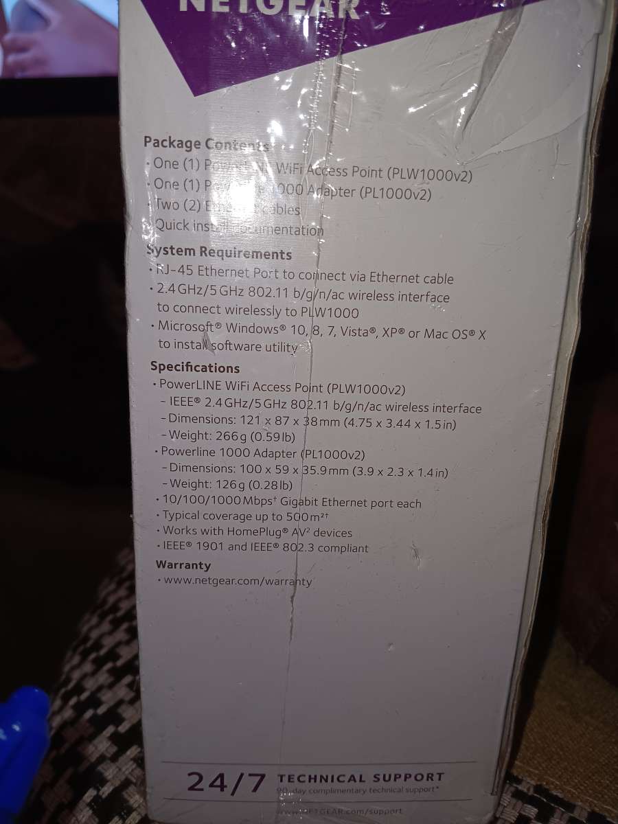 PowerLine WiFi 1000 mbps