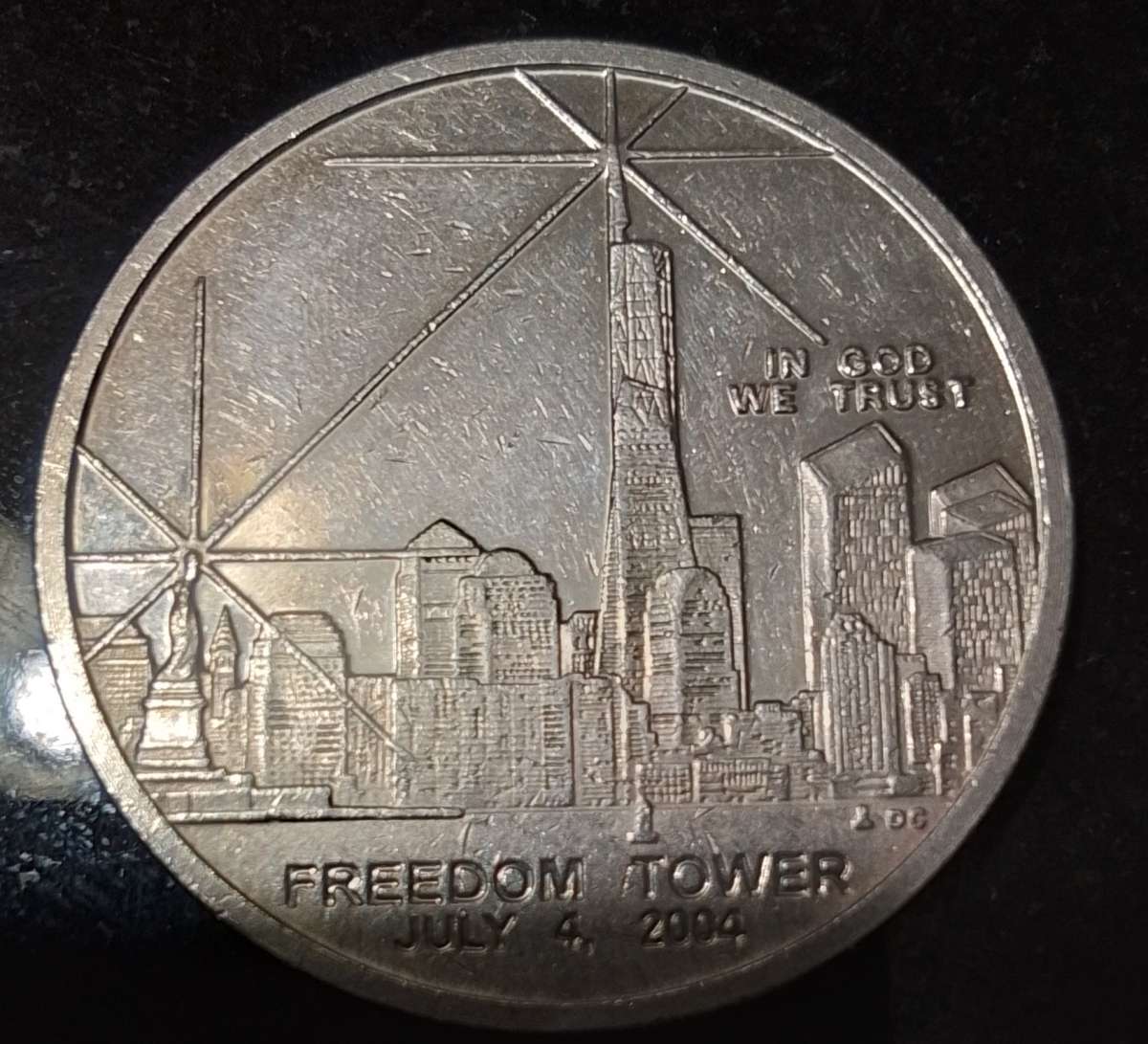 one dollar world trade center coin