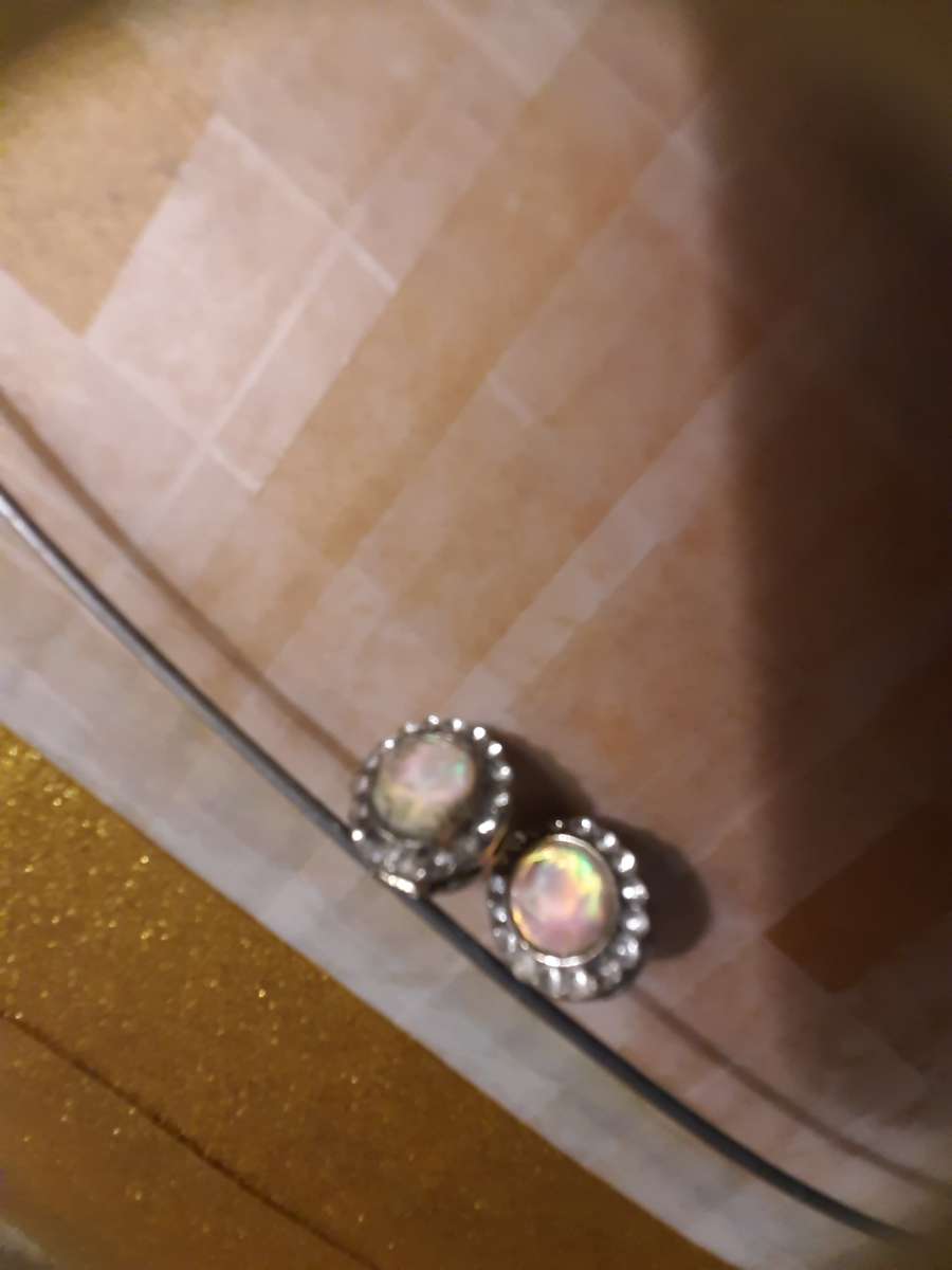 Rainbow Crystal Earrings