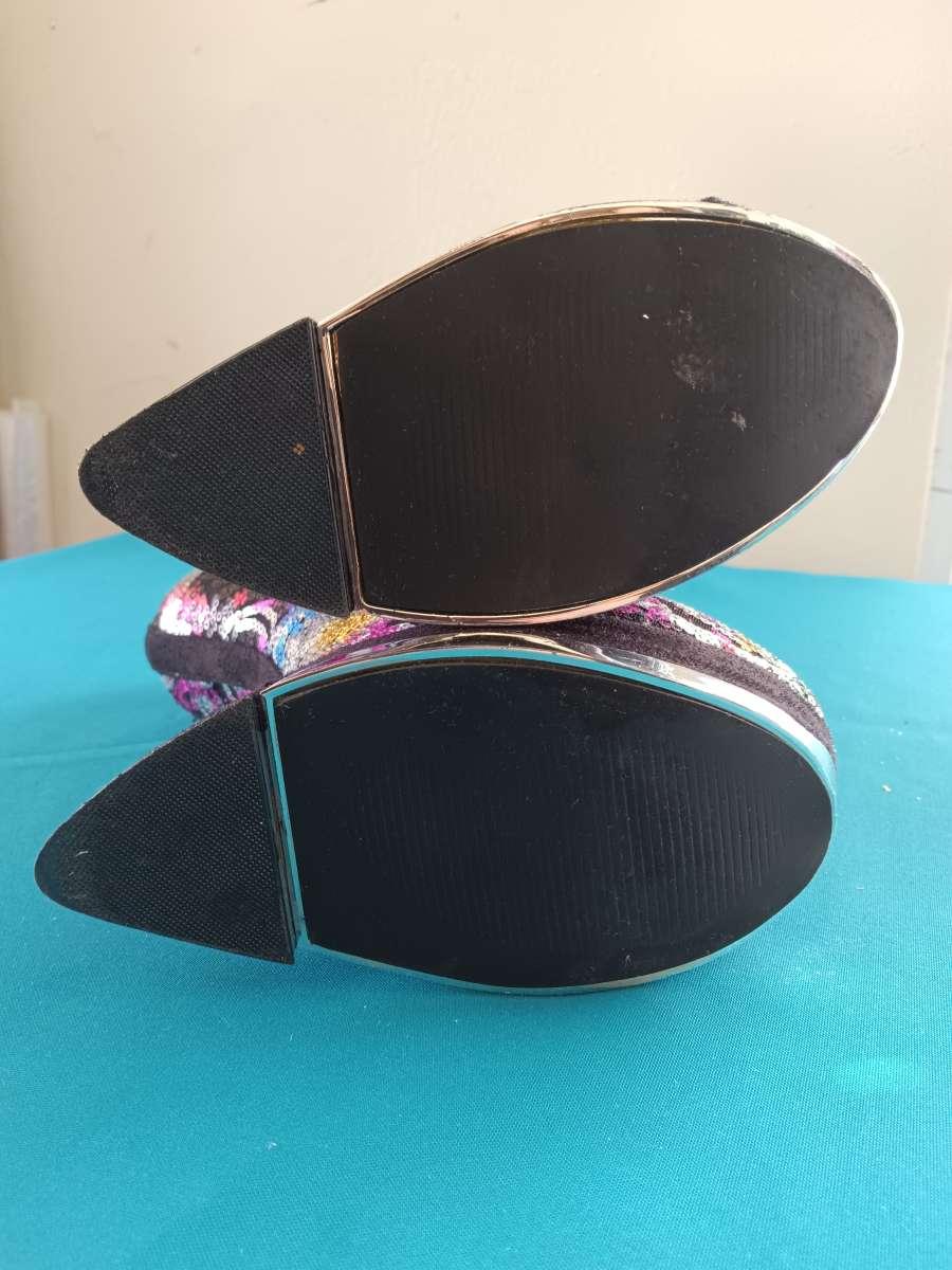 privileged rainbow shoes