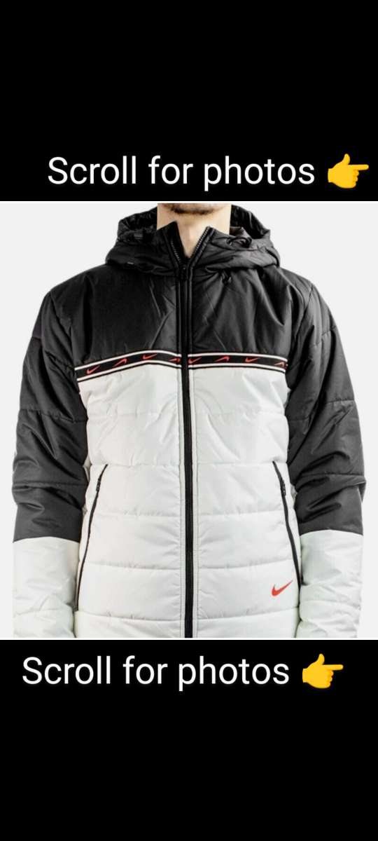 MENS NIKE Sportswear Repeat SyentheticFill Jacket White
