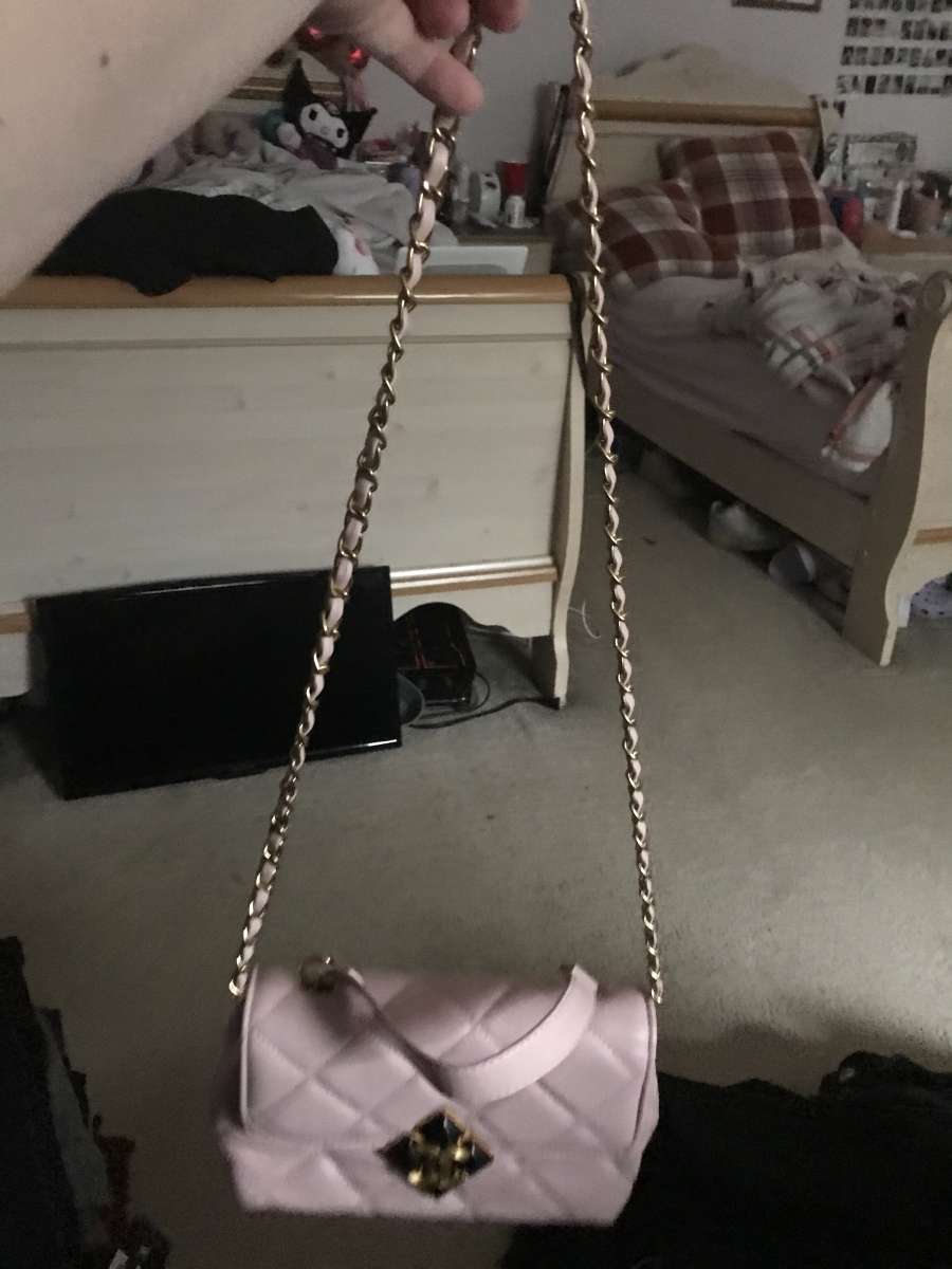 womans beautiful purse