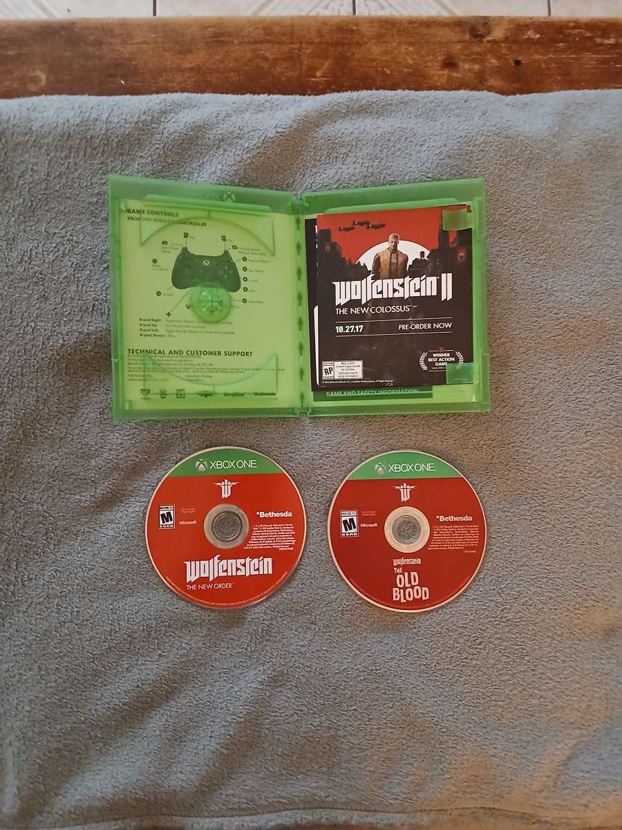 Wolfenstein The New Order Wolfenstein The Old Blood Xbox One
