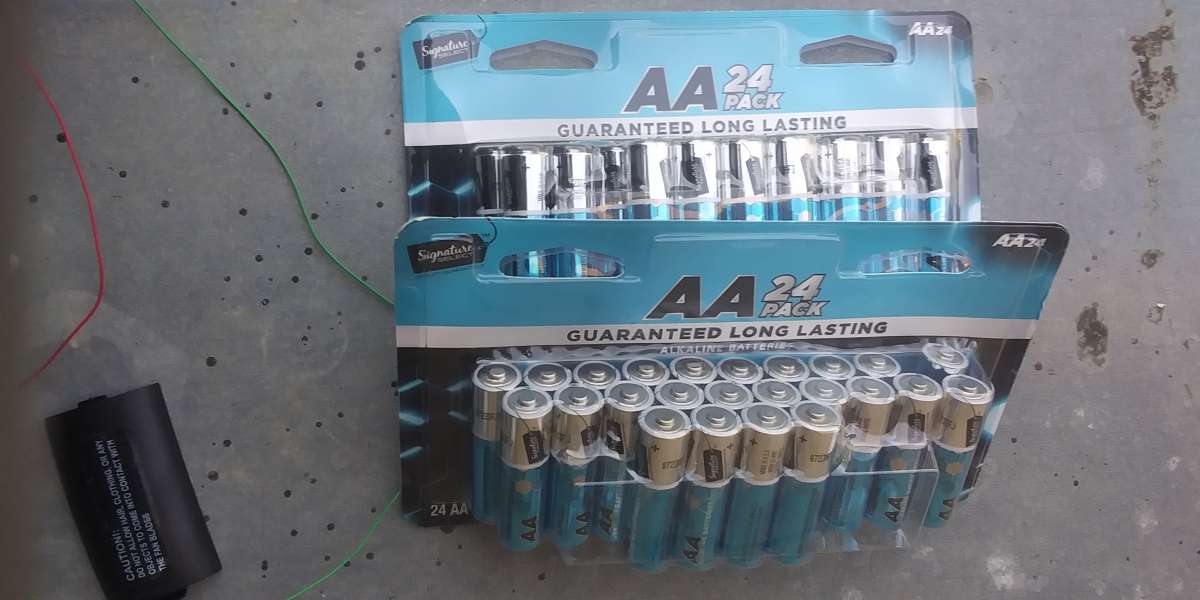 2 NEW 24 AA Batteries
