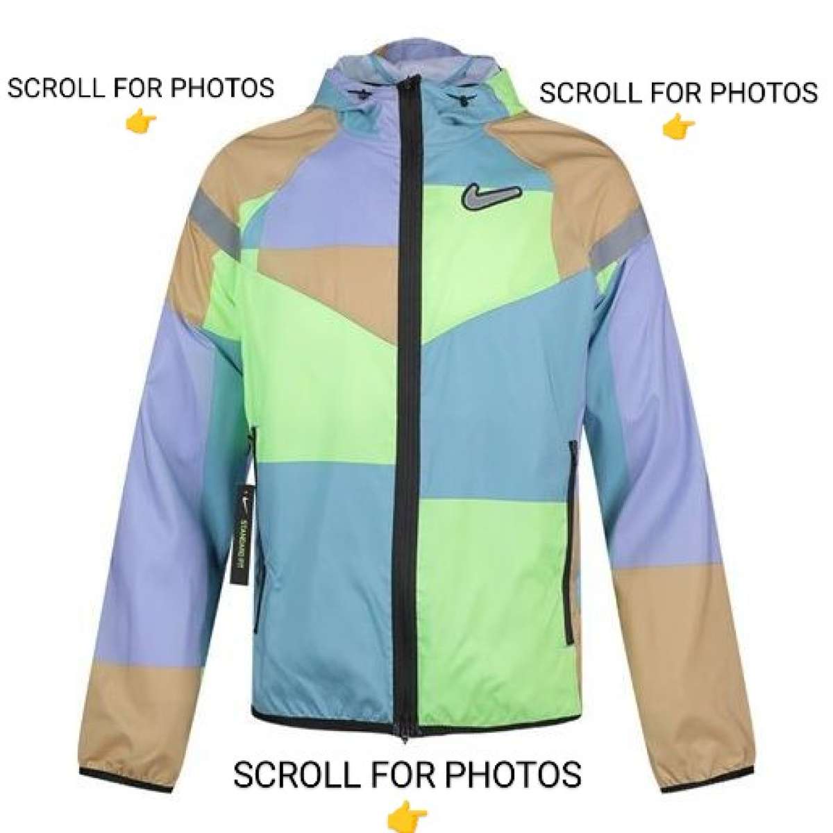 Nike Windrunner Wild Run Running Jacket Blue