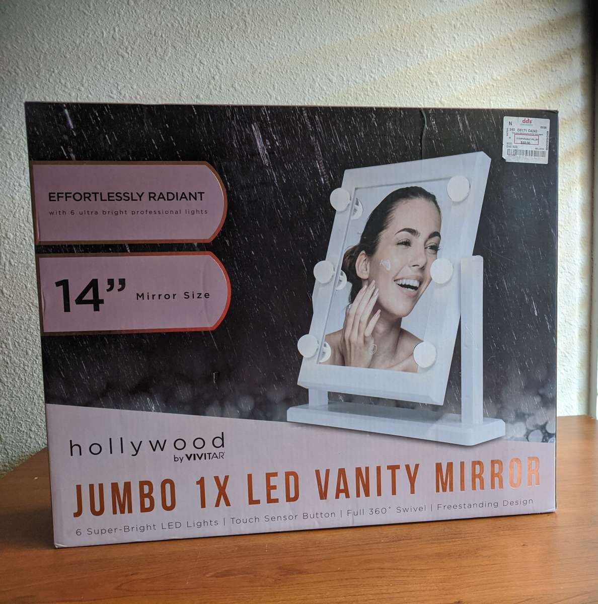 14 inch Hollywood Vanity Mirror