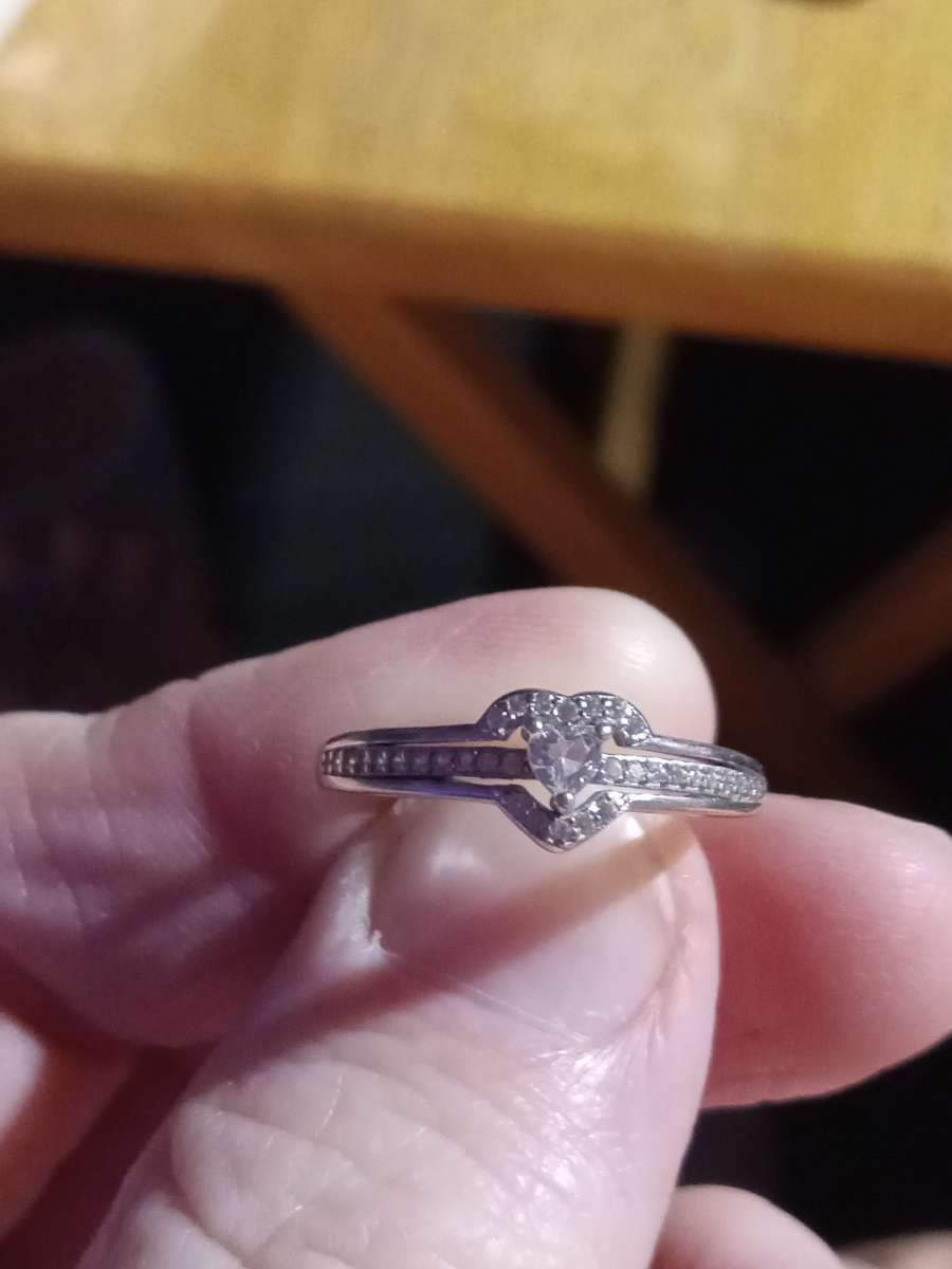 2 sterling silver rings