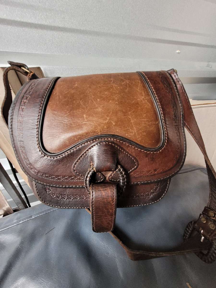 leather purse