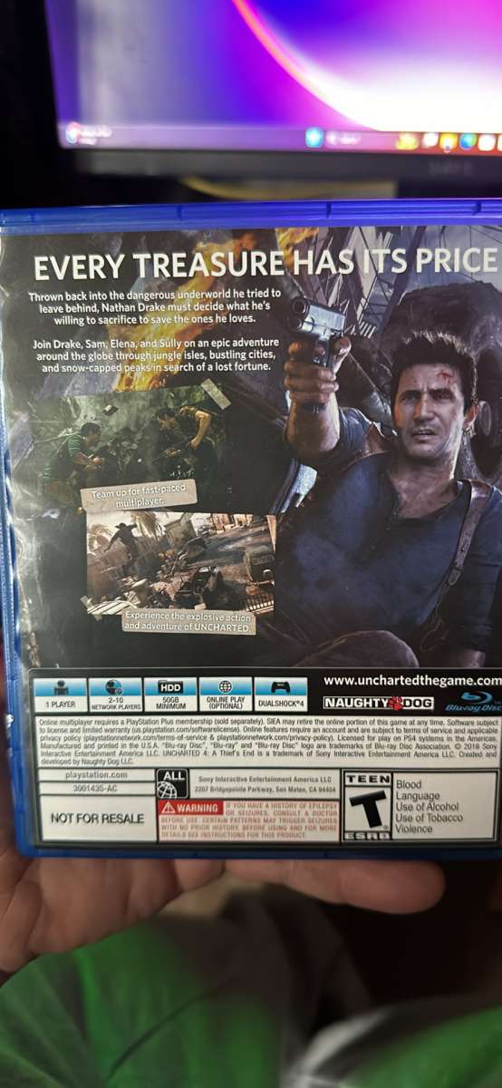 Uncharted The Collection and Uncharted 4