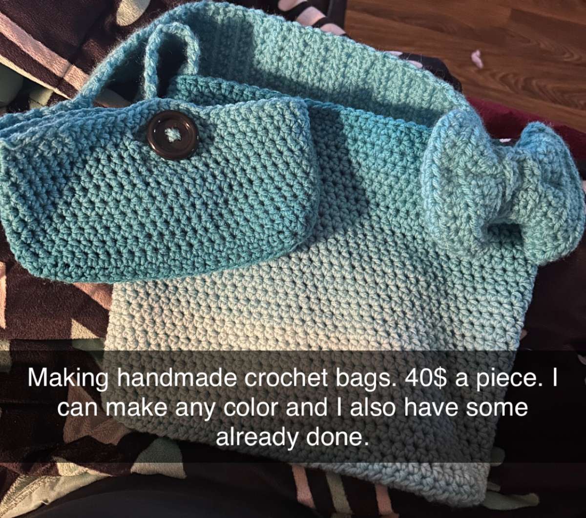 handmade crochet bags