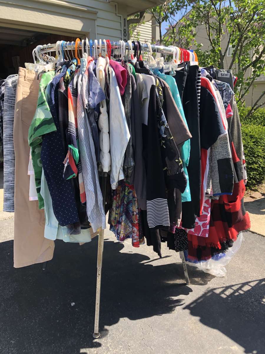 Garage Sale a lot of stuff