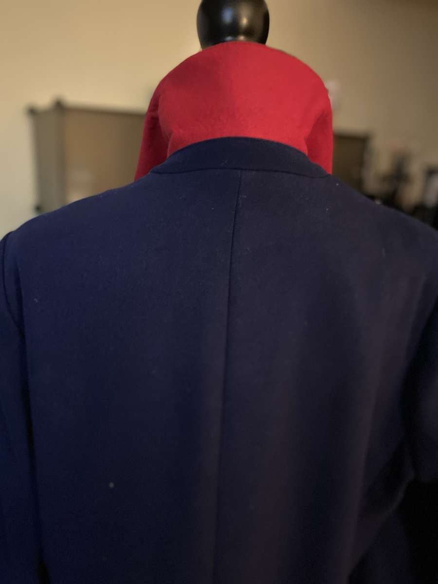 Banana Republic Blue Long Coat NWT Size XL