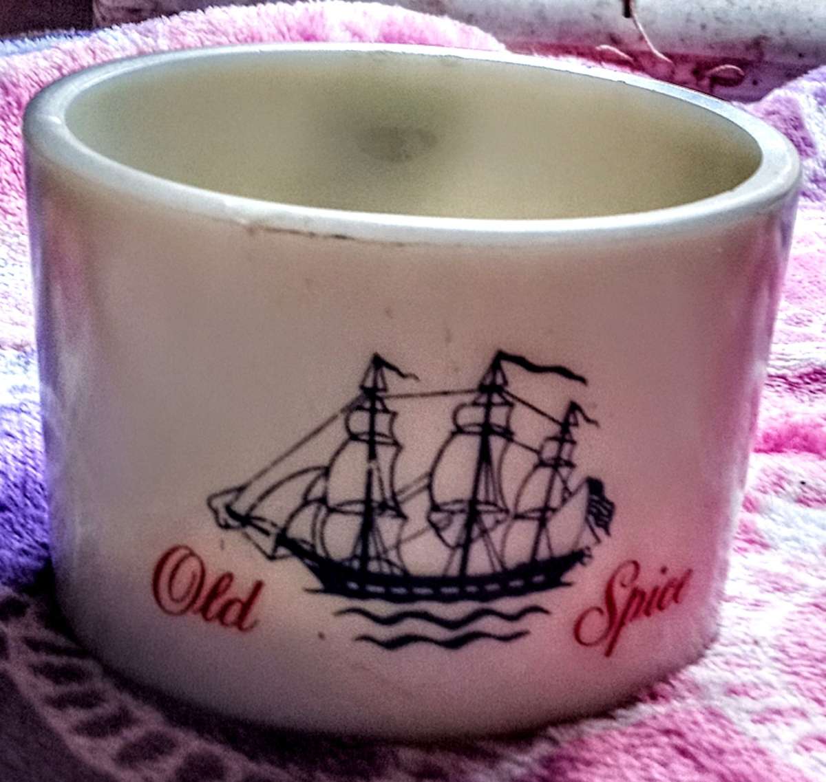 Vintage Old Spice Shaving Mug