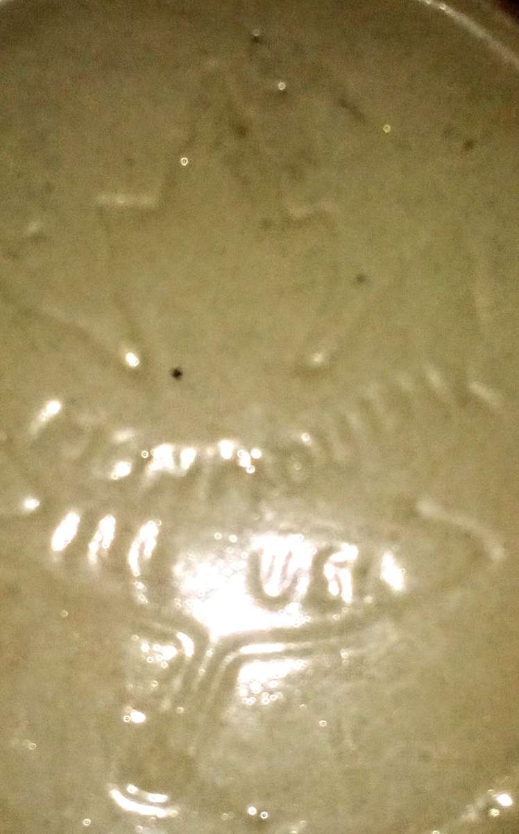 small crock maple leaf