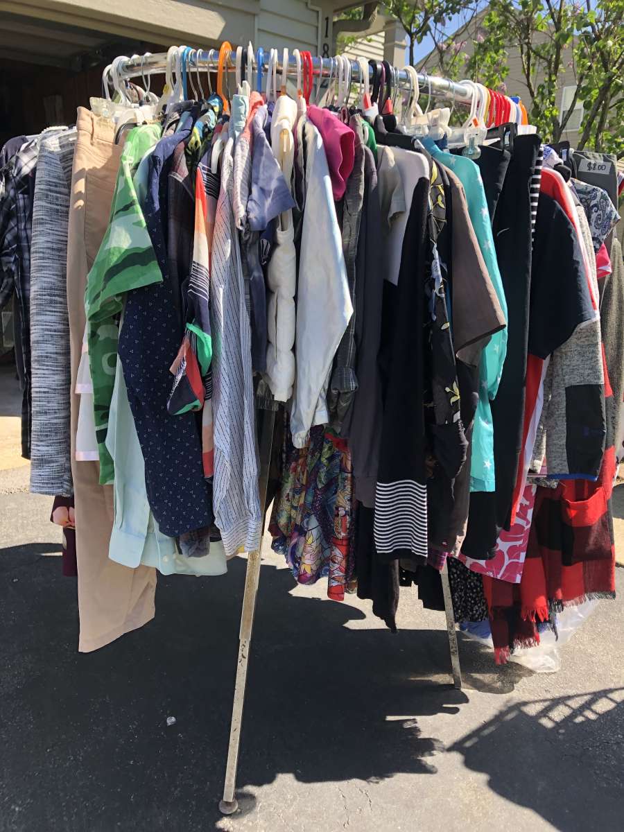 Garage Sale a lot of stuff