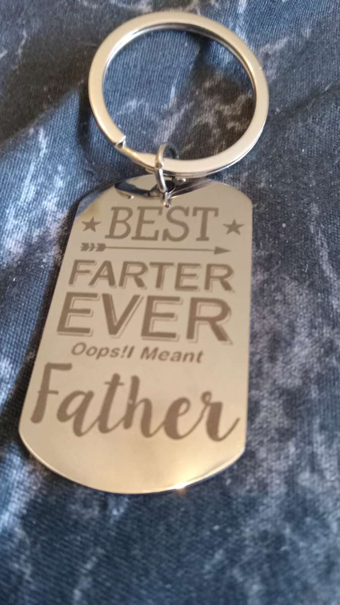 Fathers Day Keychains