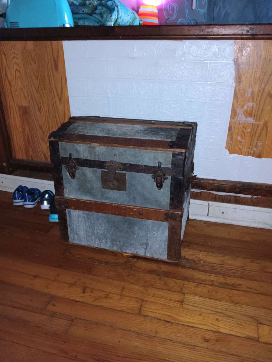 antique trunk