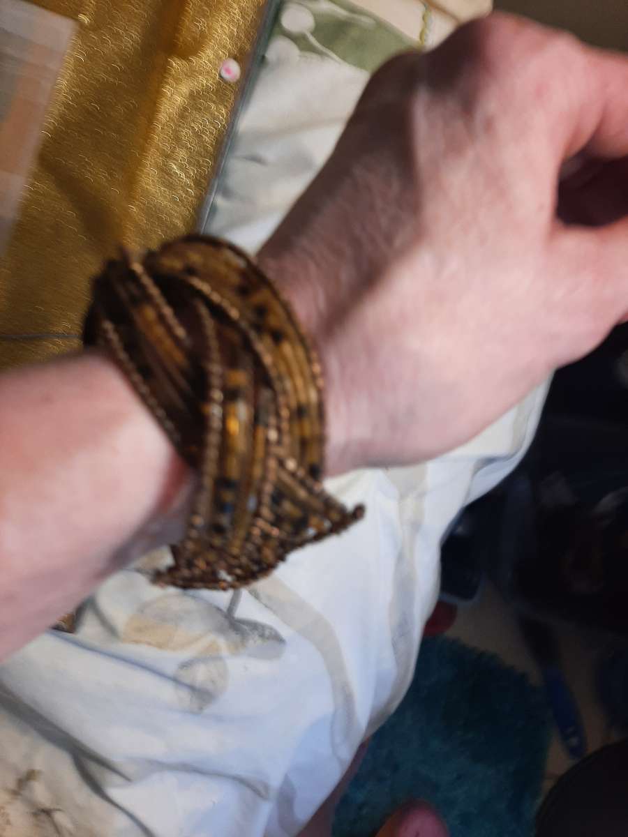 Brown Bead Bracelet