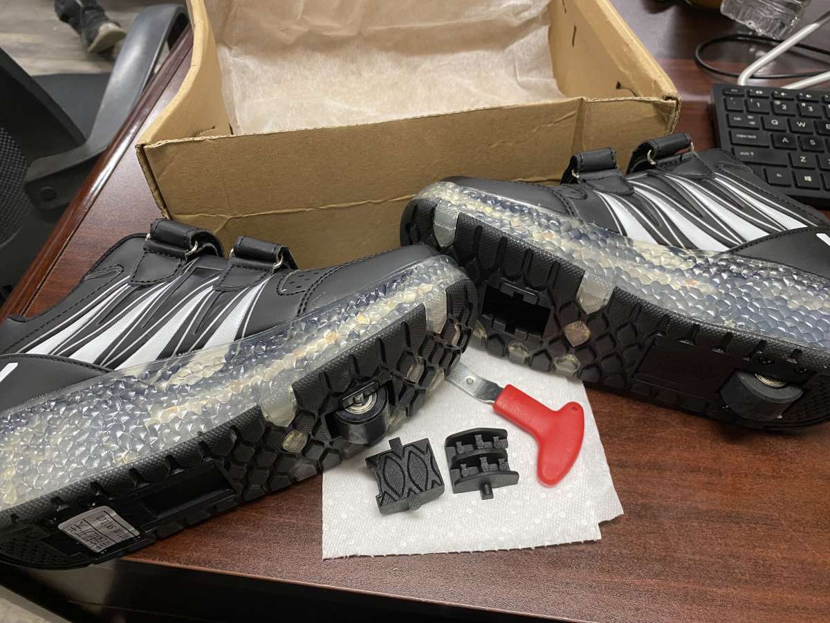 Flashing Led Roller Skate Sneakers