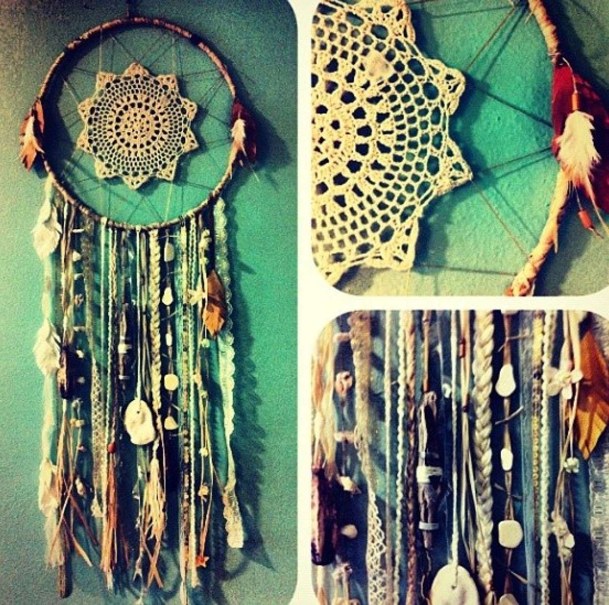 Bohemian dream catchers
