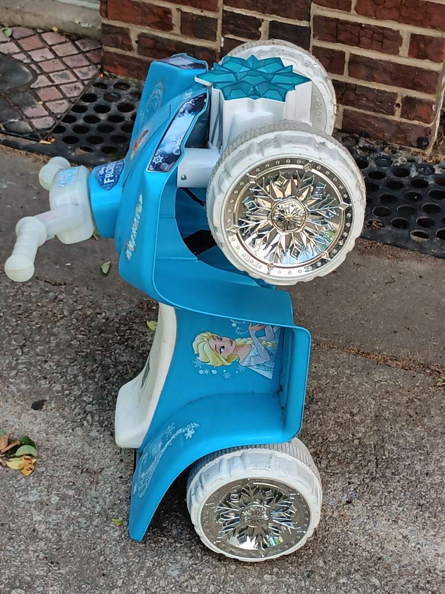 a frozen fourwheel as is 20