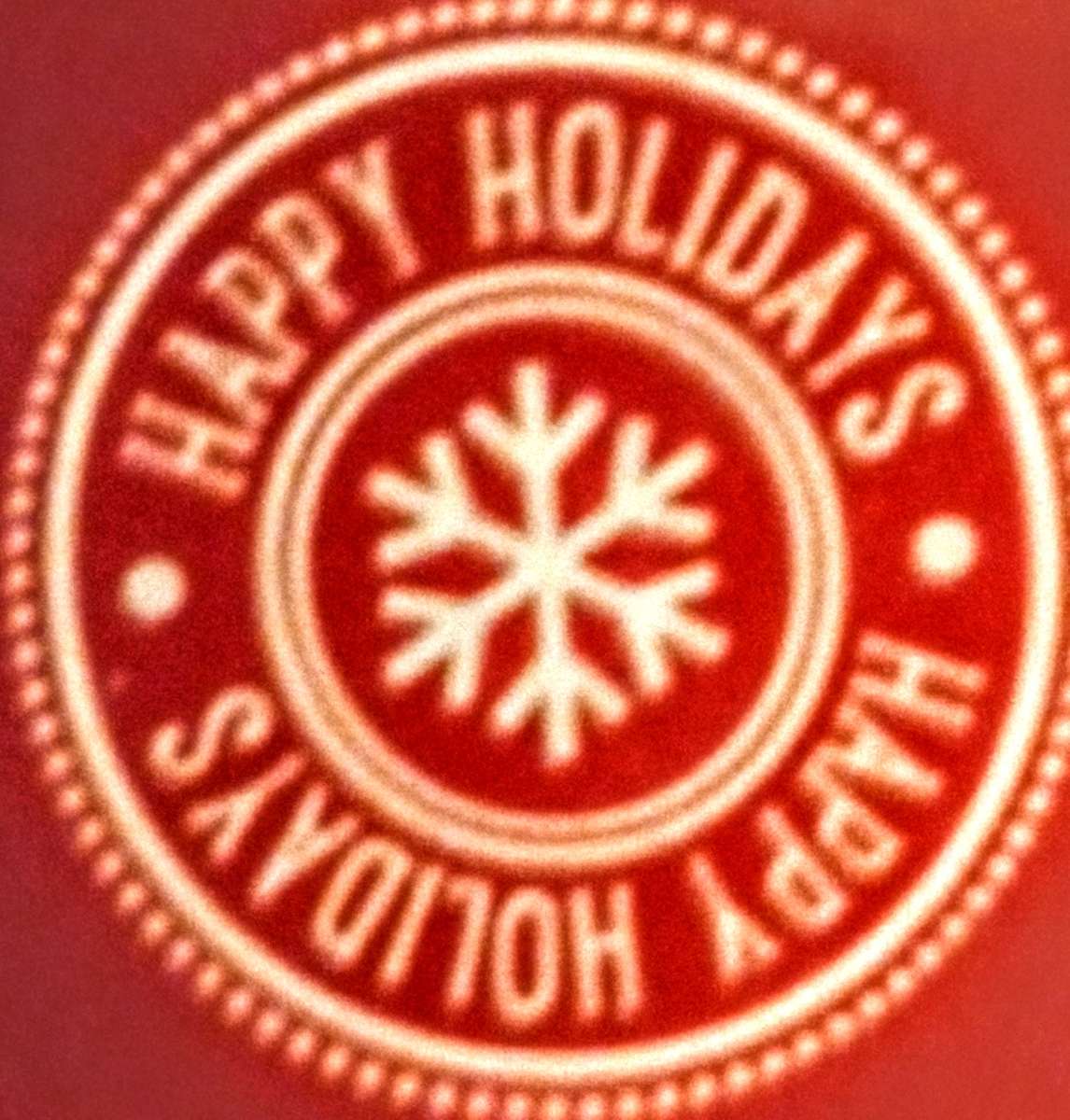 North Pole Postal Service Novelty Mailbox