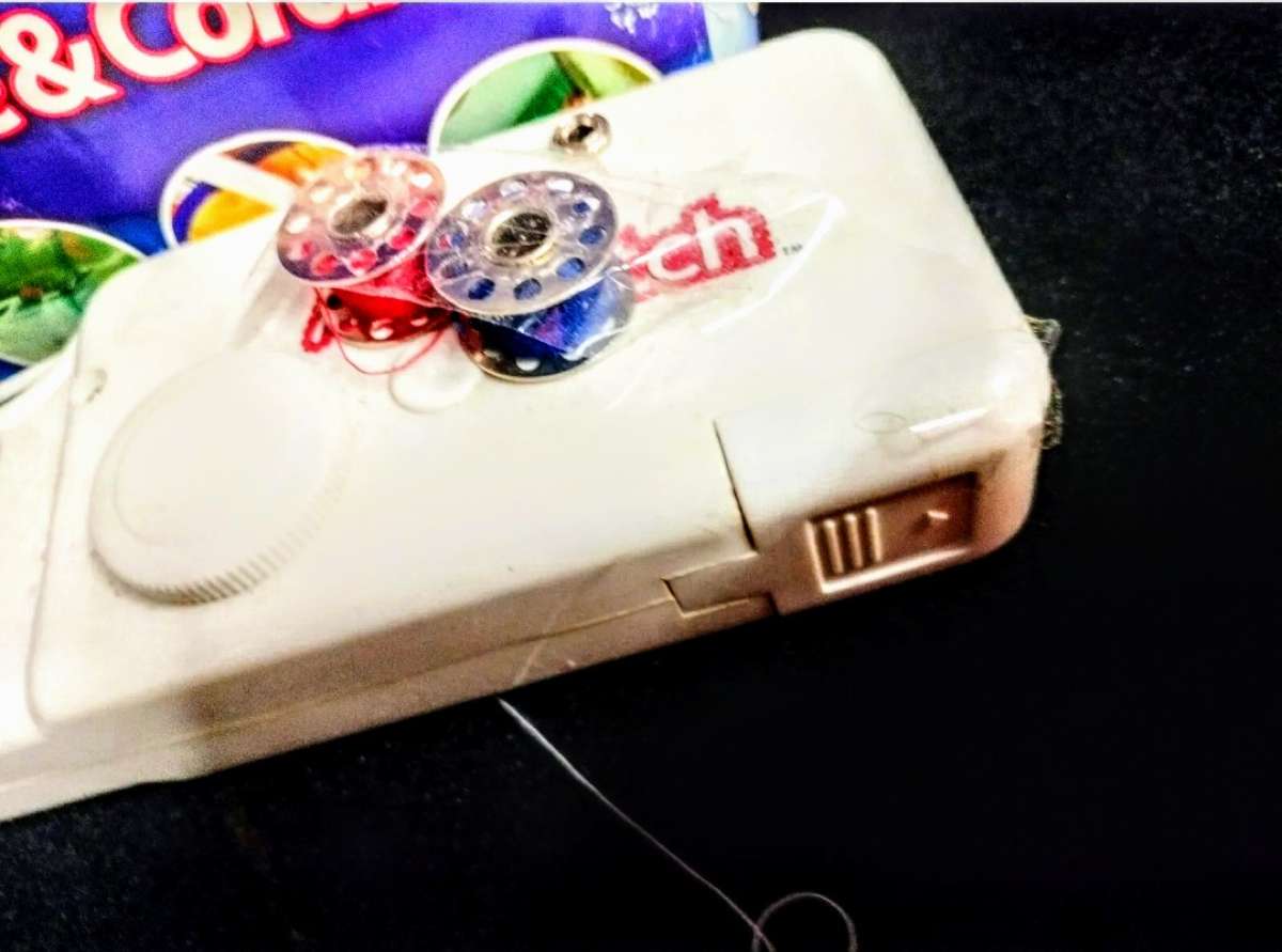 As Seen On Tv  Handy Stitch Portable Handheld Sewing Machine