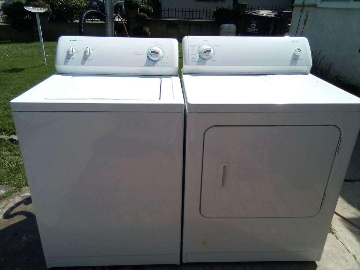 Kenmore washer and gas dryer