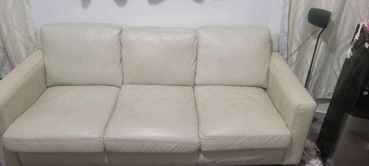 Sleeper sofa and ottoman