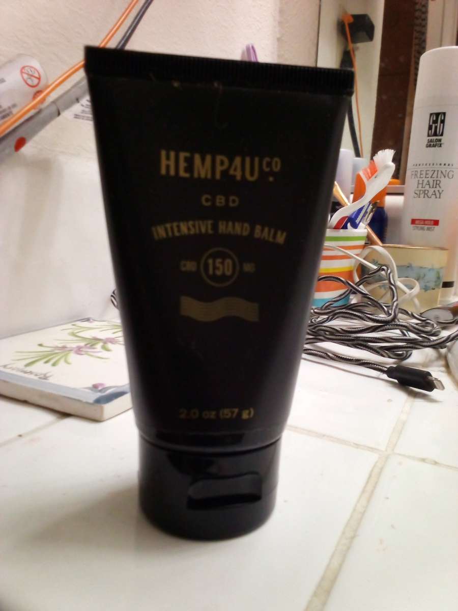 mens CBD hand balm