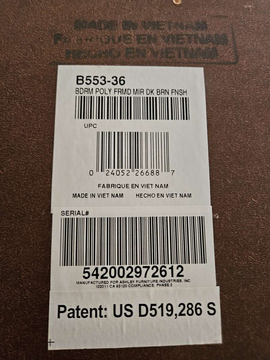 Northshore Marble Top 7pc King Bedroom Set by Ashley Furnitu