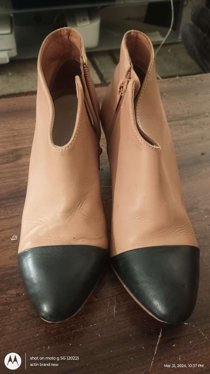 loeffer Randall leather ankle boots