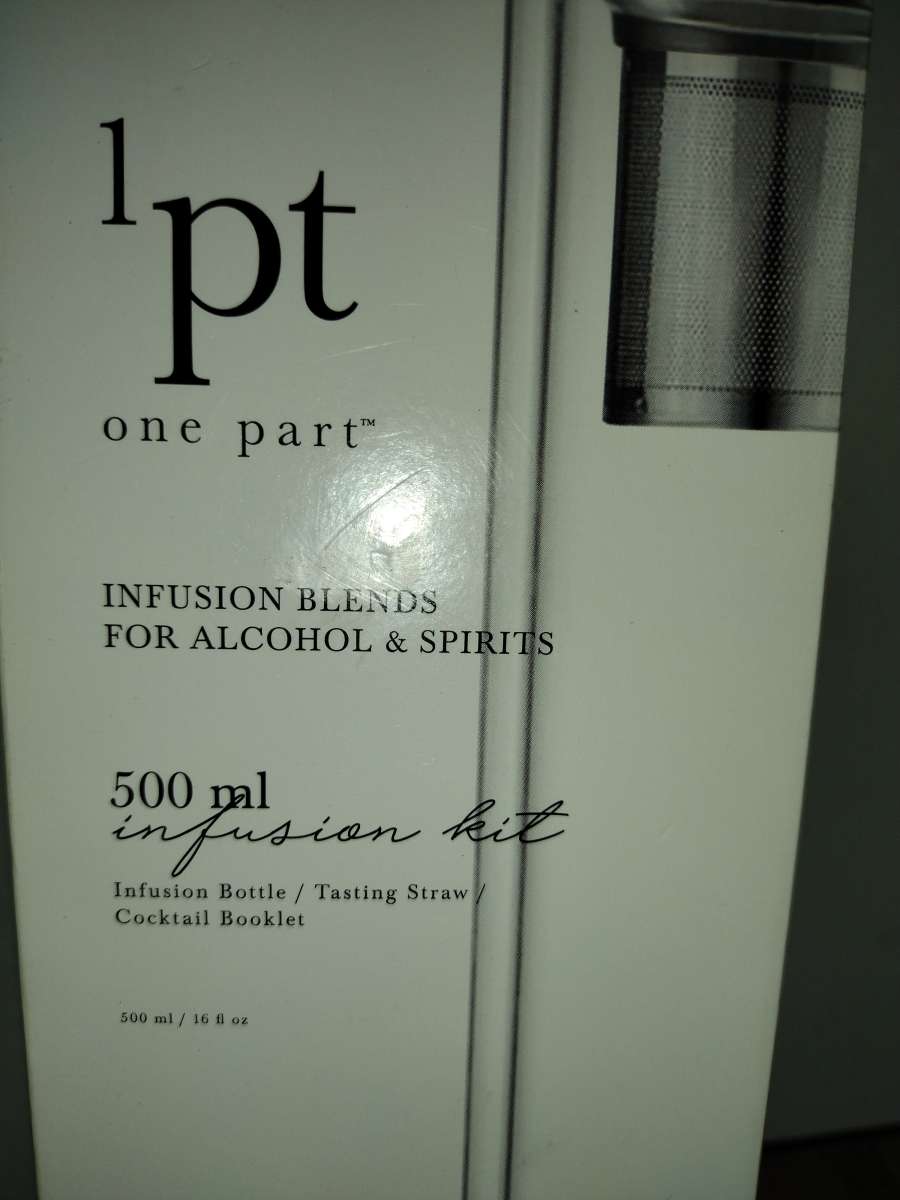 1pt One Part Co Infusion Blender BarAlcoholic Drinks