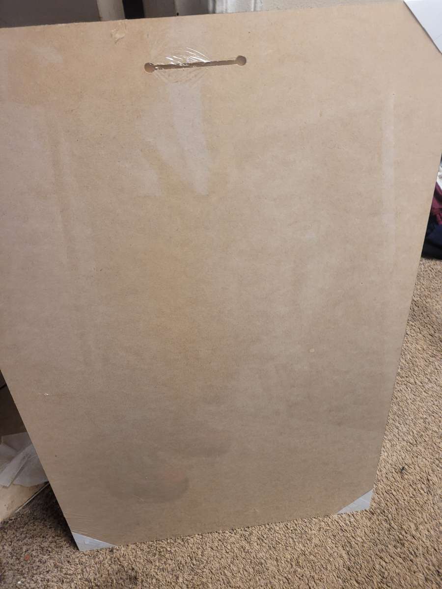 Scarface poster w wood backing