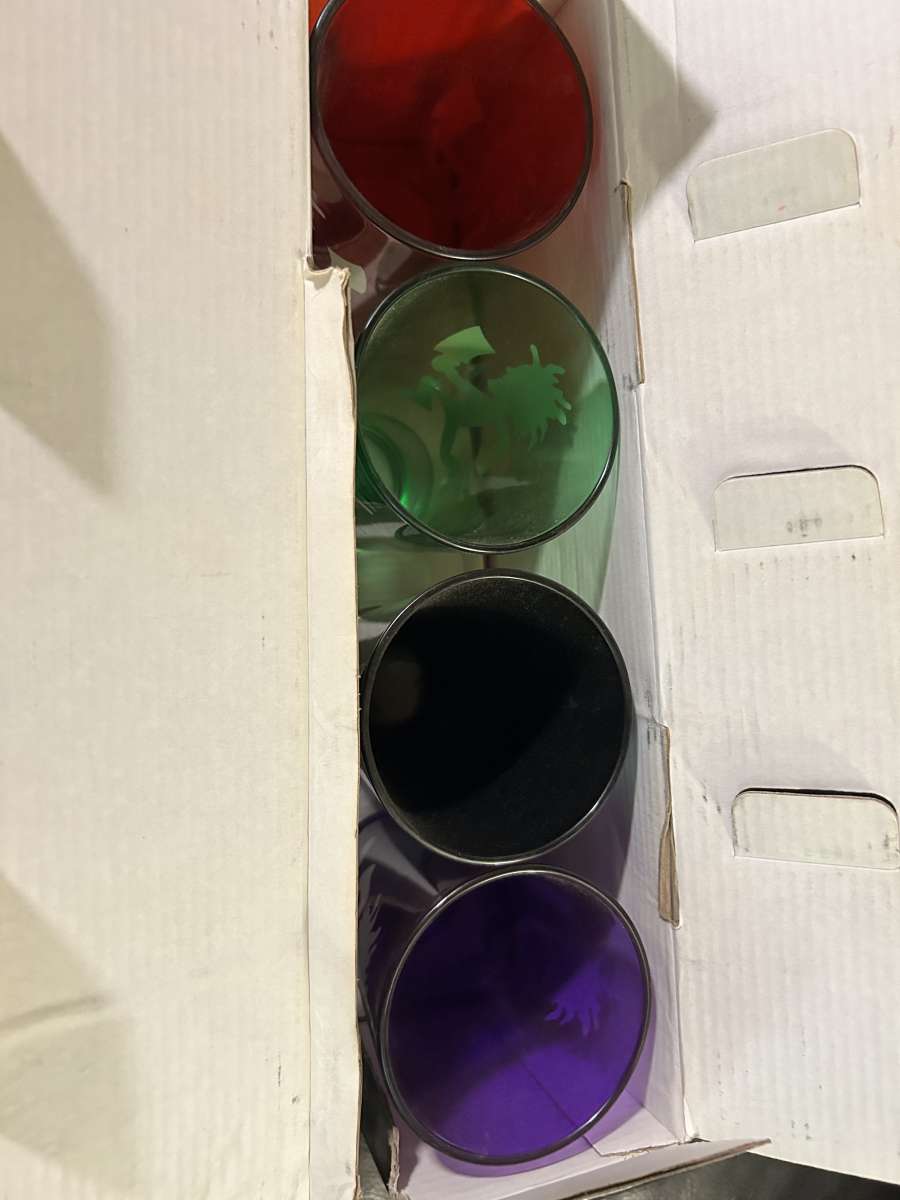 4 Set Hatchetman Pint Glasses