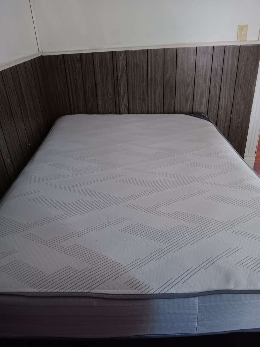 2 bed frames and mattresses