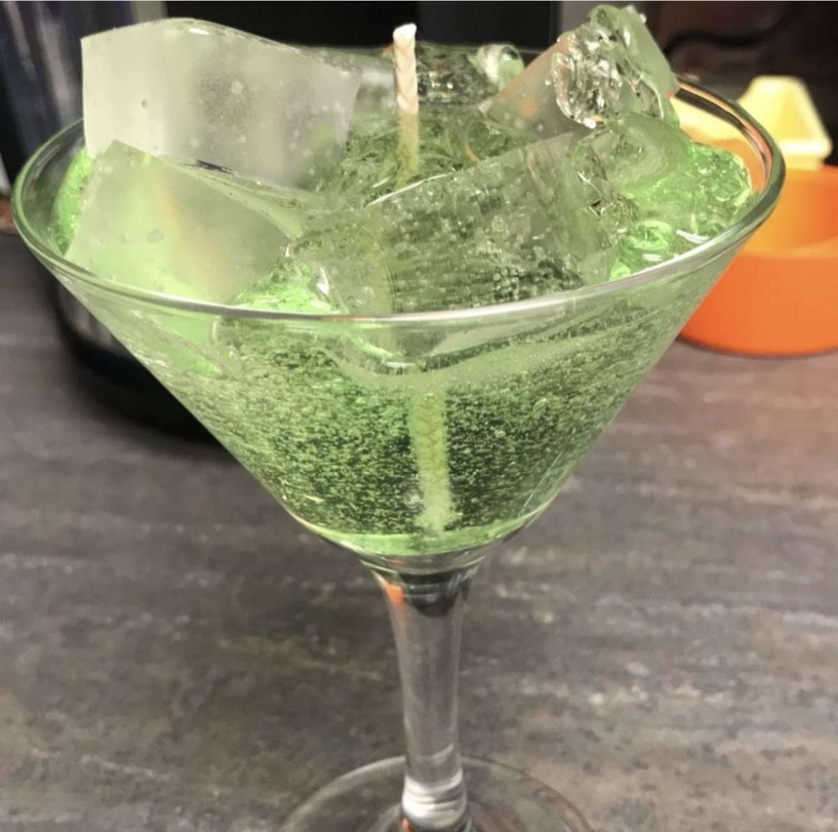 margarita martini candle