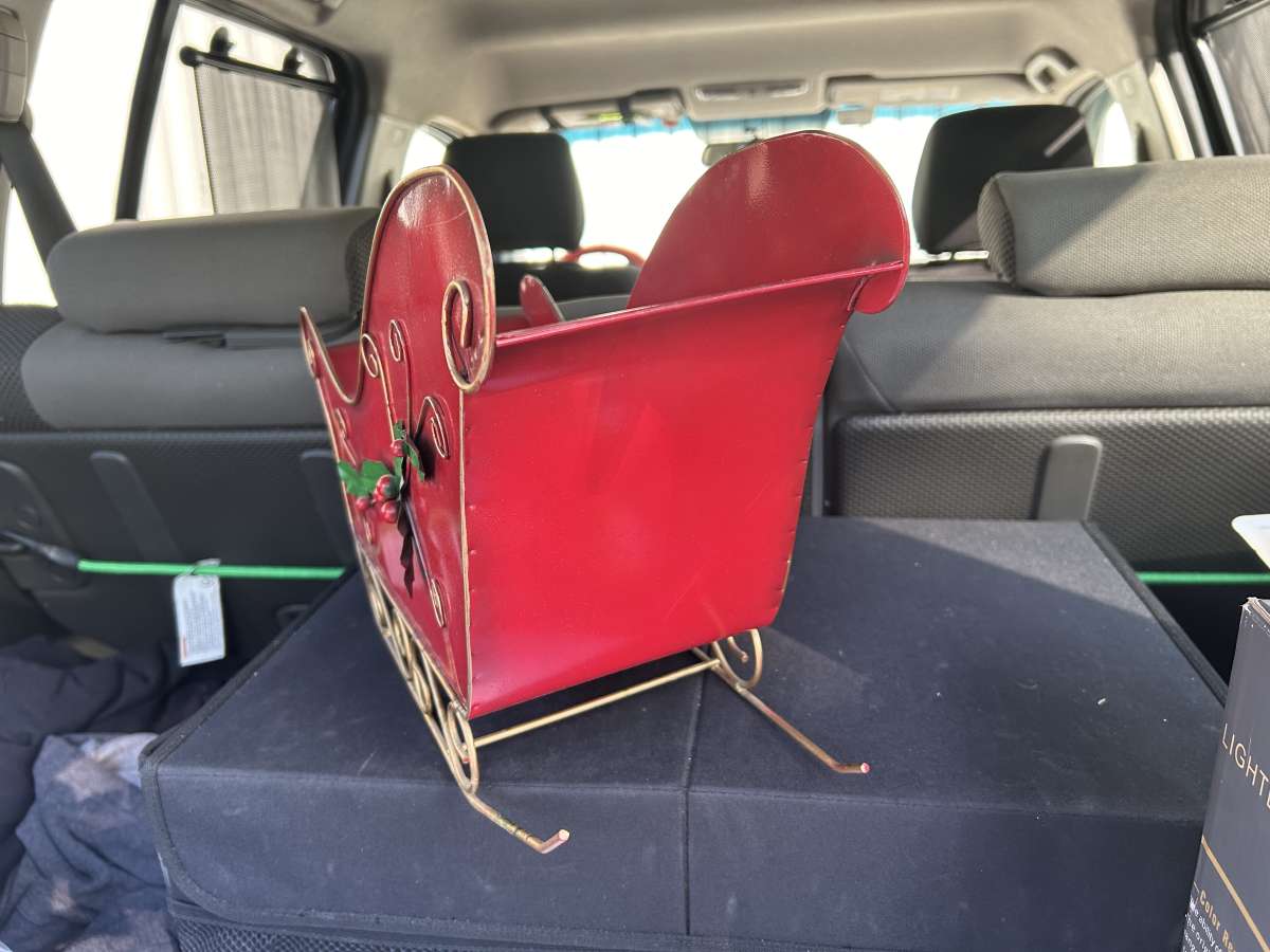 SANTACLAUS CHRISTMAS SLED