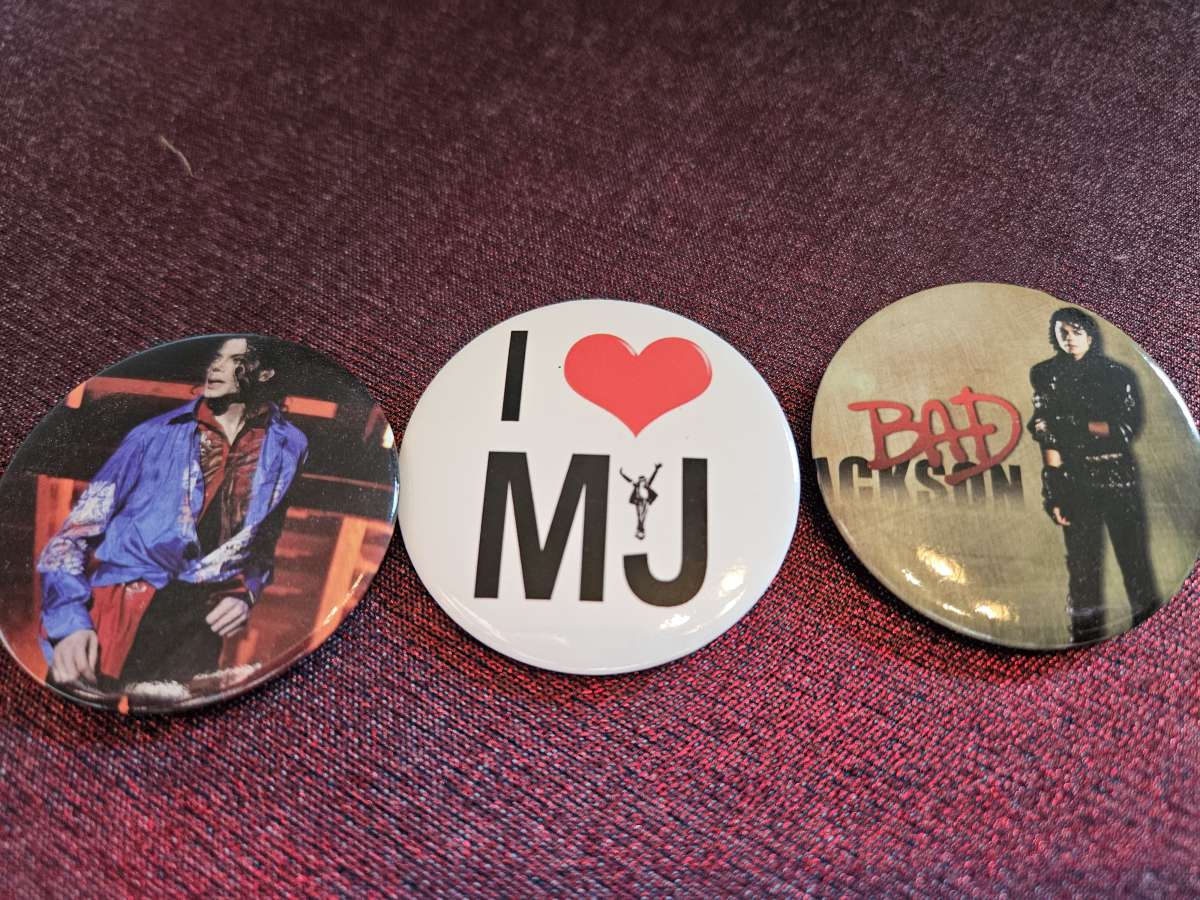 RARE Collectible Michael Jackson Pins