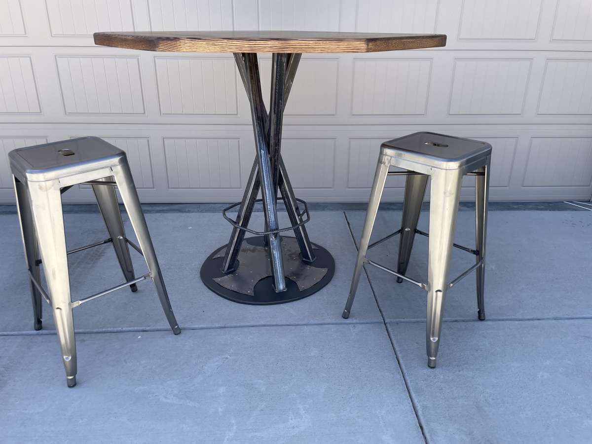 tall bar style table