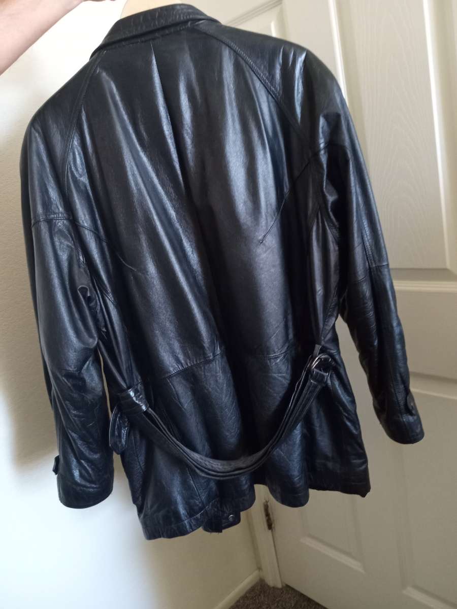 Wilsons leather jacket mens large