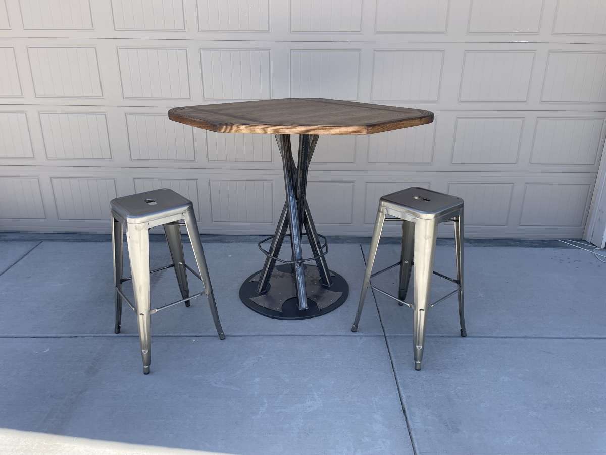 tall bar style table