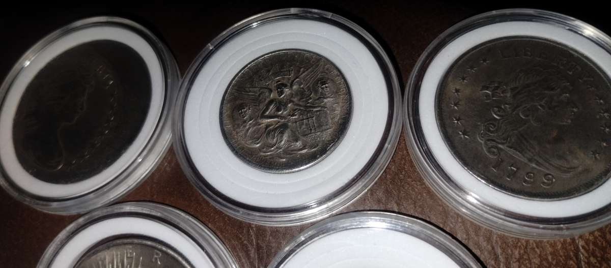 coins one gold silver dollars with mint mistakes