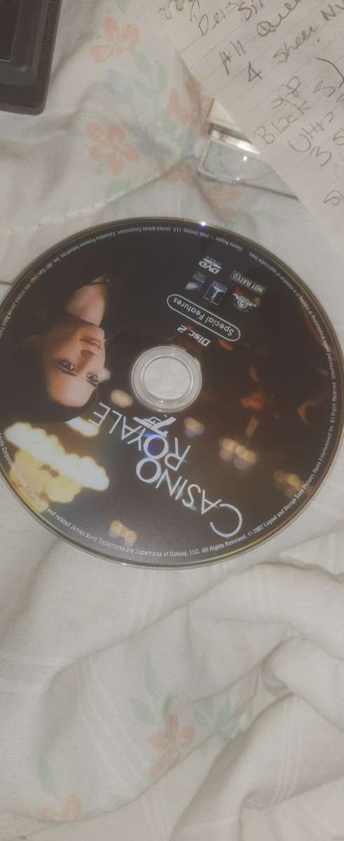 casinoroyale7 double disk not one scratch on it