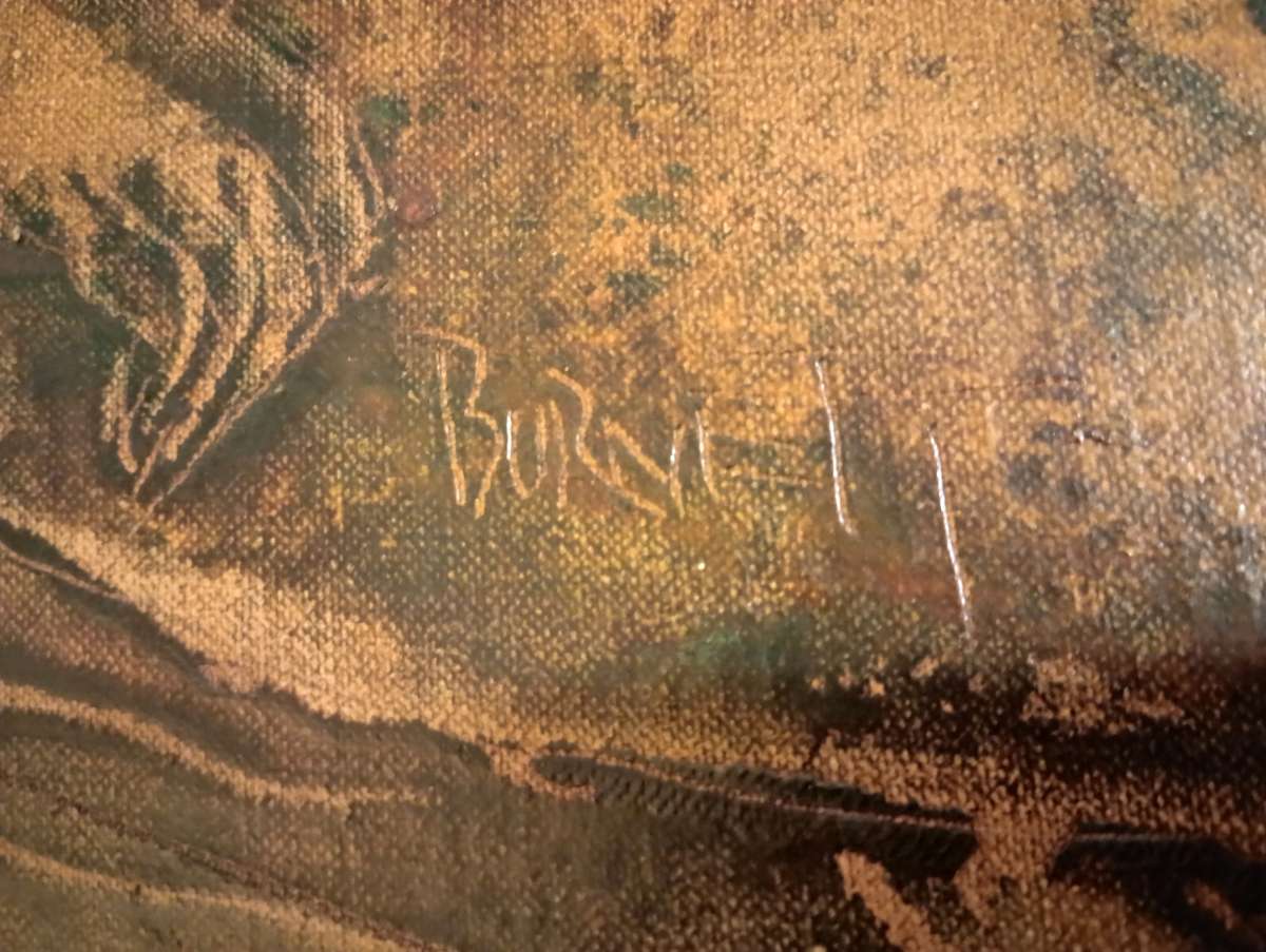 Painting by BURNETT