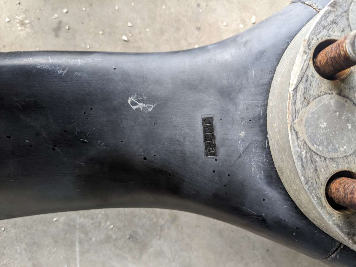 Sims aircraft propeller