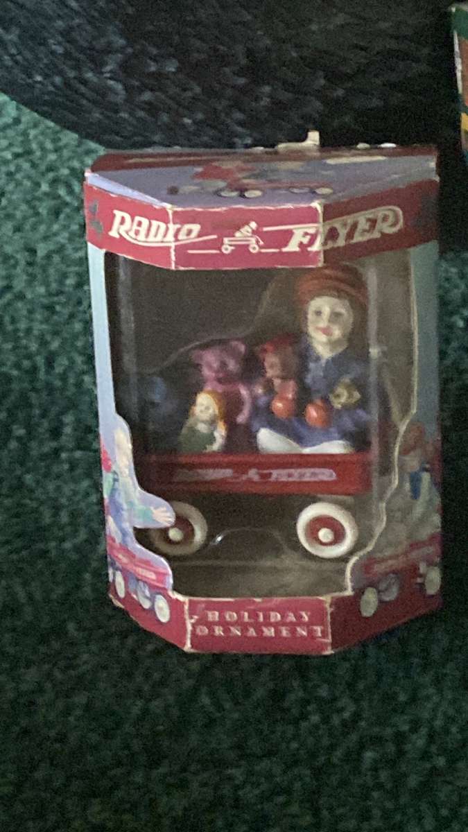 radio Flyer holiday ornament