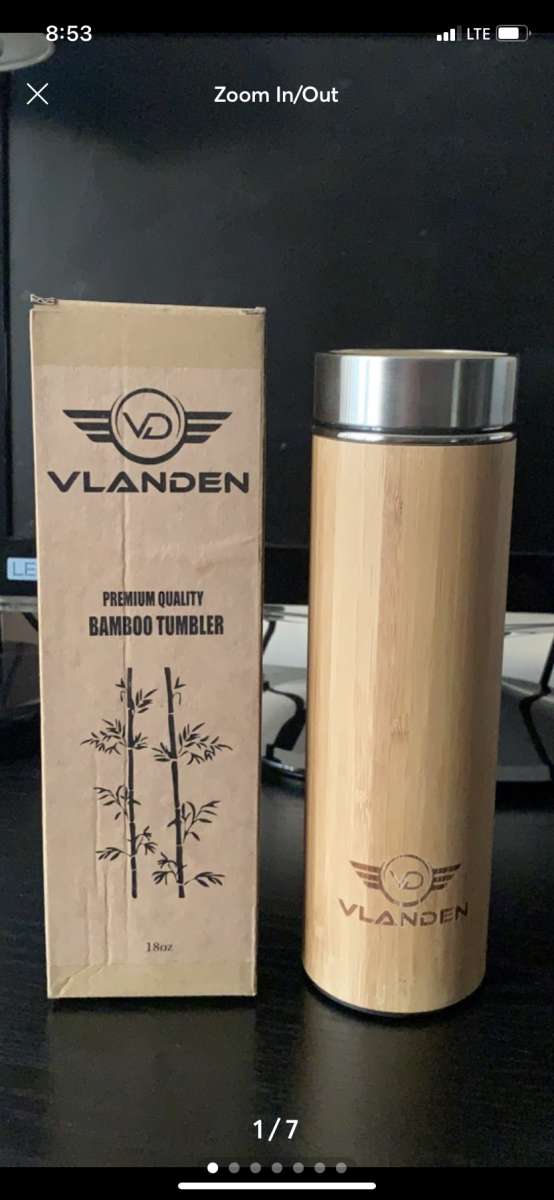 Bamboo tumbler