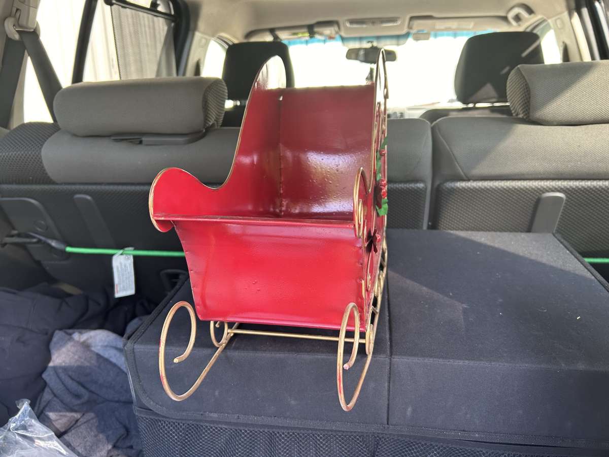 SANTACLAUS CHRISTMAS SLED